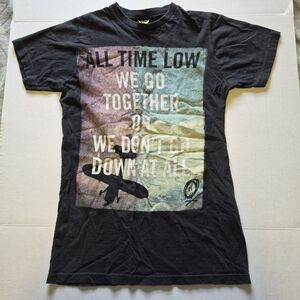 All Time Low Graphic Tee - Black EUC Band T-shirt